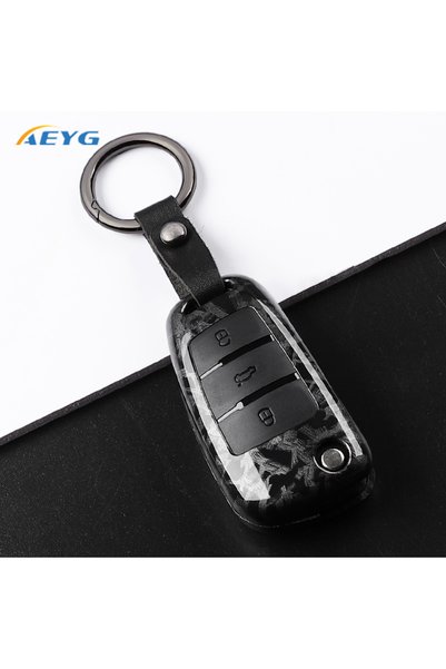 Choice Fcarbon Set 1 ABS Car Flip Key Cover Case Shell Fob For Audi C6 R8 A1 ...