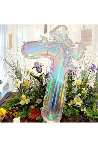 Choice Other 7 2pcs Colorful Transparent Digital Balloon 0-9 Colorful Bow Bal...