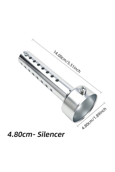 Choice 48mm Universal 35/45/48mm Motorcycle Exhaust DB Killer Stainless Steel...