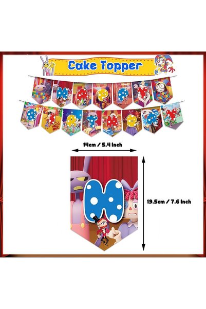 Choice 1set Banner Amazing Tableware Birthday Party Decoration Digitaled Circ...