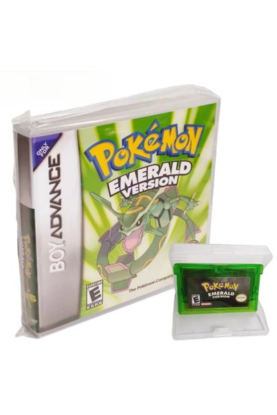 Choice USA English Pokémon 32 Bit Video GBA Game Card Bundle USA Version Ruby...
