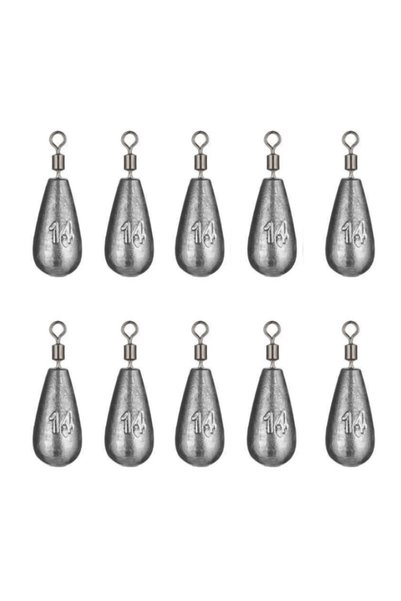Choice 14g14cs، مجموعة من 10 قطع، أوزان صيد من الرصاص، 3.5 جرام، 5 جرام، 7 جر...