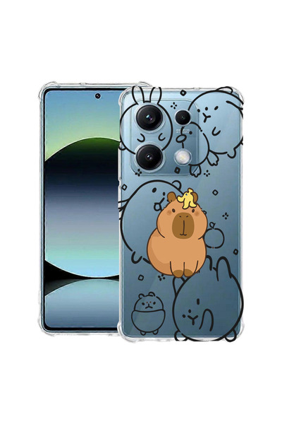 bestcase Husă Anti Shock Case For Motorola Edge 70 Max, Cartoon Kawaii Capyba...