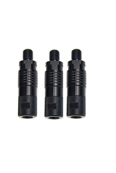 Choice black 3pcs JSFUN 2/3/4 Carp Fishing Bite Alarm Adapter M3/8 Thread Qui...