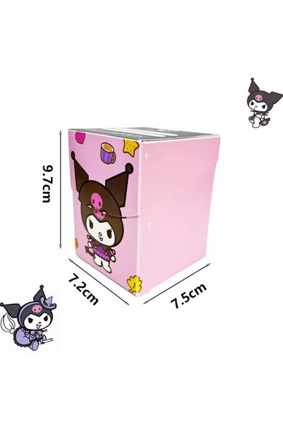 Choice 3 Hello Kitt Cute Dog Card Deck Box 100+Storage MTG Deck Box With One ...