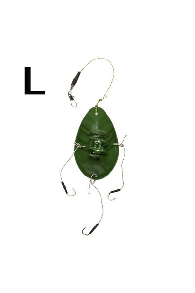 Choice L-Feeder Ackibbik 1pc Carp Bait Cage Spoon Shape Feeder Fishing Equipm...
