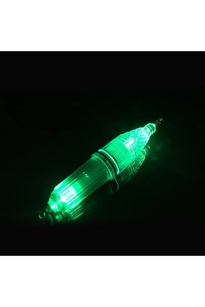 Choice مصباح صيد تحت الماء بإضاءة LED خضراء، مقاوم للماء، مصباح جذب الأسماك ل...