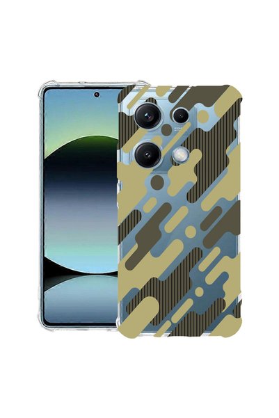bestcase Husă Anti Shock Case For Motorola Edge 70 Max, Green Camouflage, Pro...