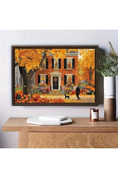 Choice Autumn Micro Puzzle Puzzle 1000 Pieces Mini Landscape World Famous Pai...