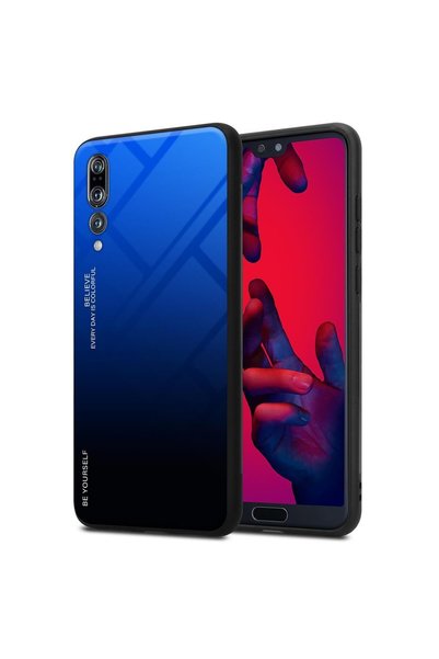 FONIX Case for Huawei P20 GlassNova Series, Glass Back, TPU Edges, Anti-Finge...