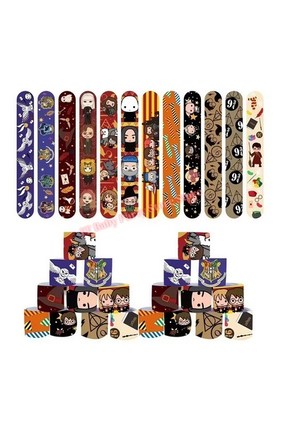 Choice 10pcs Slap bracelets Academy Magics Birthday Party Decoration Harries ...