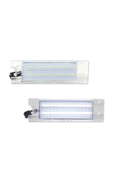 Choice WHITE 2pcs LED License Plate Light For Jeep Renegade 2015 2016 2017 20...