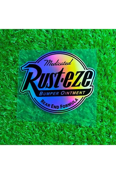 Choice MTTZ025-Laser 1PCS Creative RUSTEZE Car Sticker Motorbike Fuel Tank Vi...