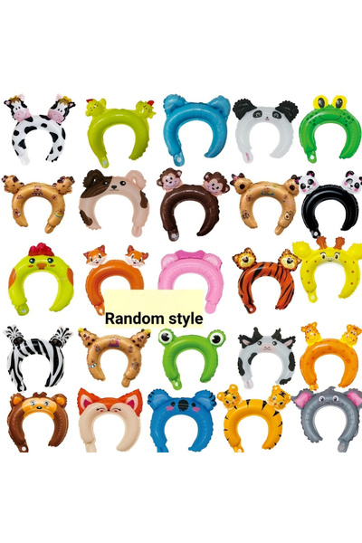 Choice 50PCS Random style 50/30/20pcs Cute Headband Balloon Cute Cartoon Anim...