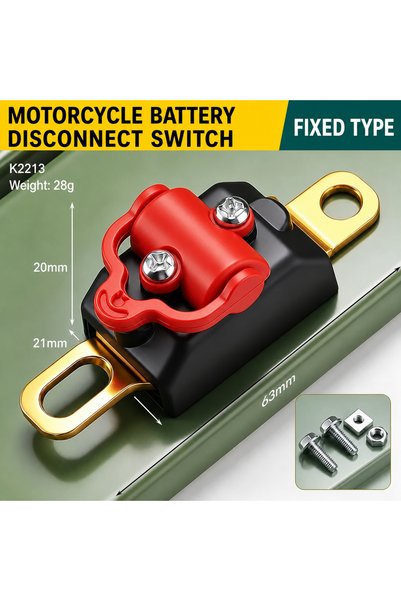 Choice 1 Universal 12V 24V Car Motorcycle Battery Disconnect Switch Thickened...