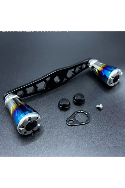 Choice Silver-4 bearings Double-color CNC Aluminum Alloy Baitcasting Reel Han...