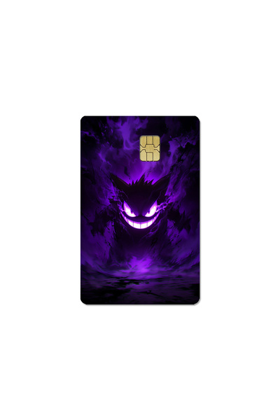 Choice ملصق PVC ناعم عالي الجودة 2.5D HD مطفي بتصميم أنمي PTCG Gengar مصنوع ي...