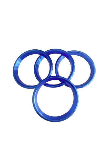 Choice Blue Inner ring Car Air Center Console Outlet Trim Inner Ring Cover St...