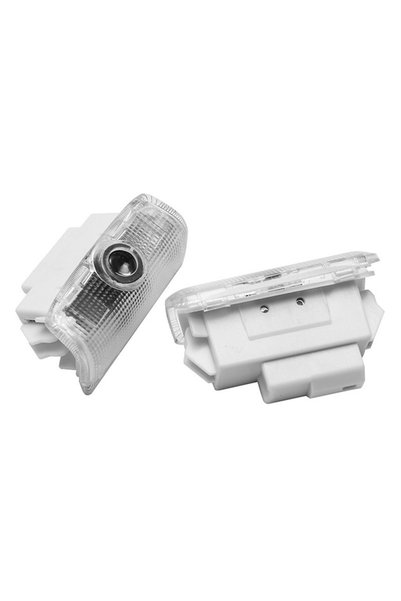 Choice Infiniti white 2Pcs LED Car Door 3D Projector Lights For Infiniti EX25...
