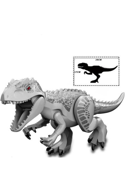 Choice 16 New Plastic Dinosaur Building Blocks Multicolor Assemble Prehistori...