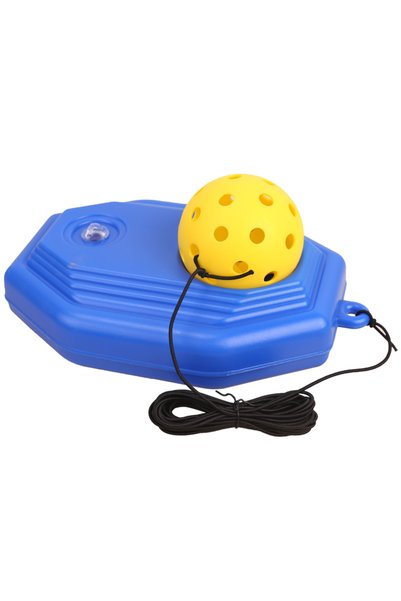 Choice octagonal Pickleball Solo Trainer Rebounder Stable Water Injection Bas...