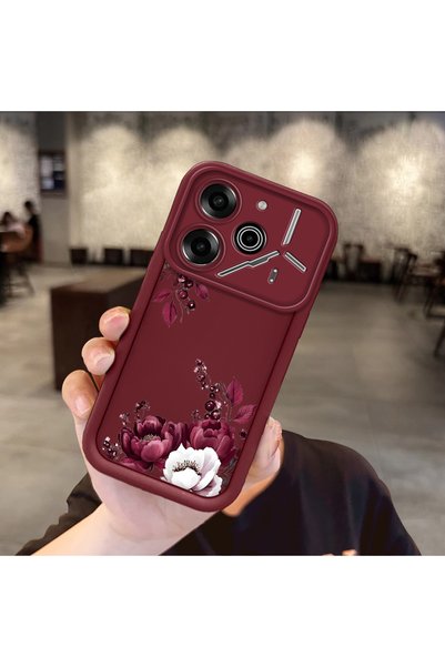 CHICASELUX Tecno Pova 6/Pova 6 Pro-Compatible Case with a Vibrant Floral Prin...