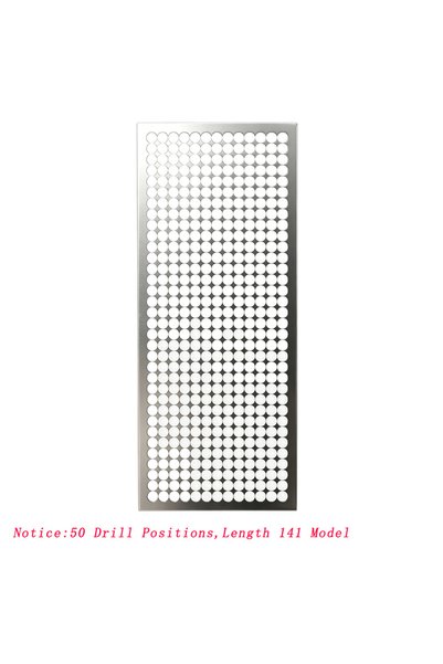 Choice 141 Model Ruler 1-Pack Stainless Steel Diamond Painting Ruler, Square/...