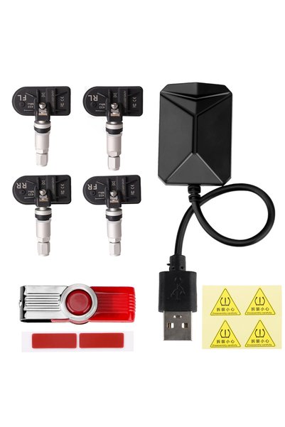 Choice Internal Sensors Car TPMS Tire Pressure Monitoring System Wireless Tra...