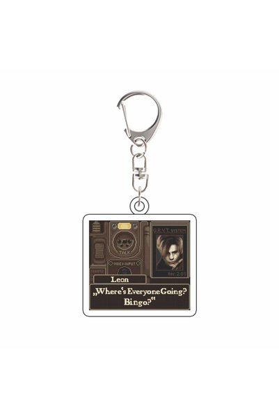 BANDAI 1PCS 6 for RE Game New Peripheral Chris Redfield Ada Wong Leon S Kenne...