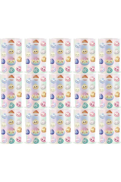 Choice 17X25CM 30PCS Cute Dumpling Party Favor Bags Kawaii Glitter Bao Plasti...
