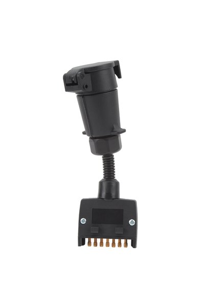 Choice Trailer Adapter Plug 7 PIN Round Female to Flat Male Simple to Operate...