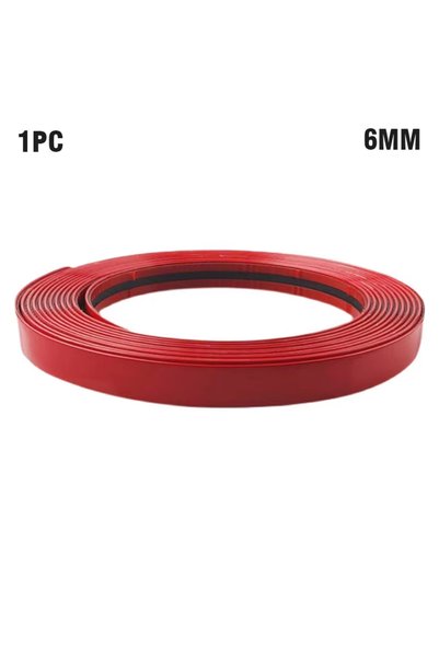 Choice 6mmx5m 3M /5M DIY Car Bumper Self-adhesive Red Decorative Strip Thicke...