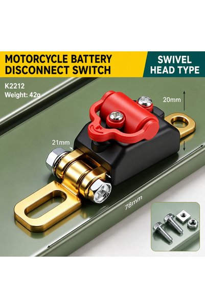 Choice 2 Universal 12V 24V Car Motorcycle Battery Disconnect Switch Thickened...