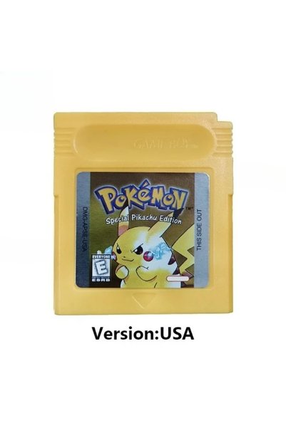 Choice Yellow USA No Box Multilingual Version pokémon cards Series Crystal Go...