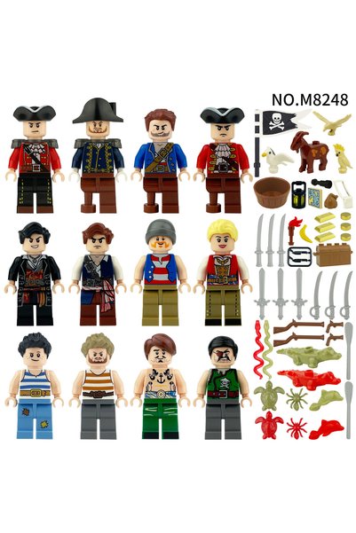 Choice M8248 Children's Building Blocks Toy Mini Figure Humanoid Dolls Cartoo...