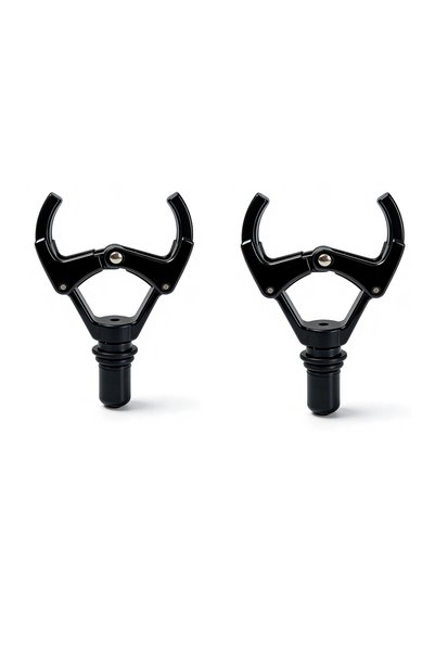 Choice black 2pcs JSFUN Fishing Rod Rest Head Set 1/2/3pcs - Compatible with ...