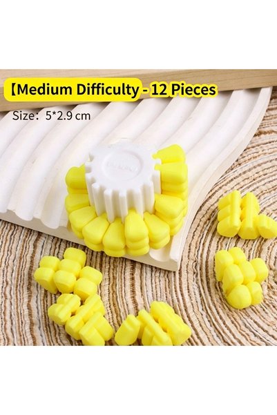 Choice simple 12 3D Printing Corn Magic Cube Stress Relieving Toys Tetris Jig...