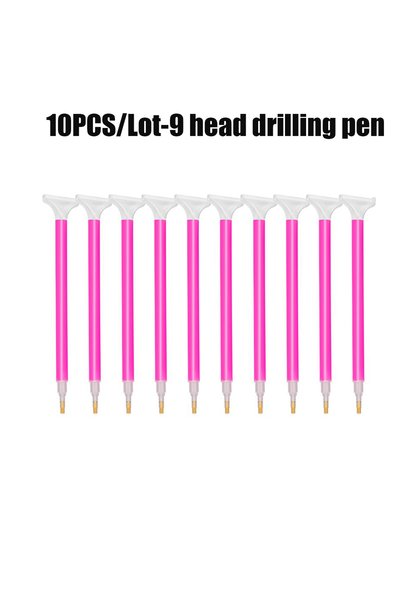Choice 10pcs 9Tou 10 Pack Diamond Art Painting Pens 5D Diamond Embroidery Art...