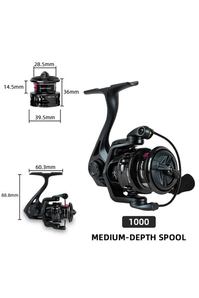 Choice 1000F Mifine WREN NANO ULTRALIGHT SPINNING REEL Size 800/1000 High Spe...