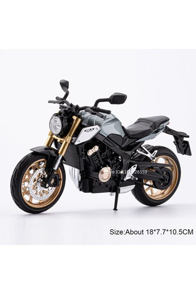 Choice CB650 Silver Grey 1:12 Honda CB650 CBR1000 Model Motorcycle Toys Metal...