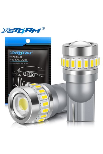 Choice WHITE XSTORM T10 W5W LED Canbus No Error 194 168 Bulb 5W5 5W 12V 1000L...