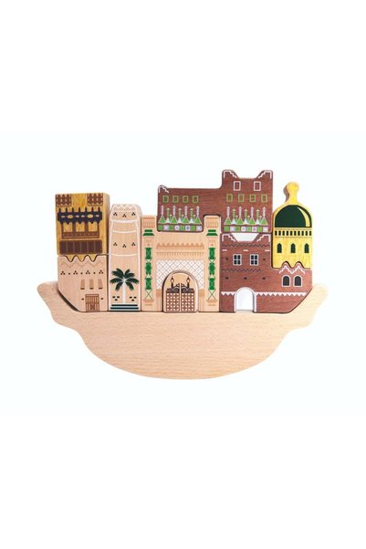 Other Traditional Architecture: Wooden Balancing and Assembling Game
