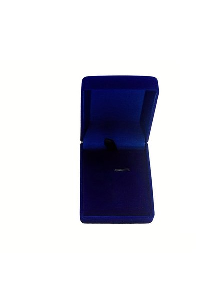 Choice 1Pc Blue Velvet Necklace Pendant Box for Jewelry Gift, Small Jewellry ...