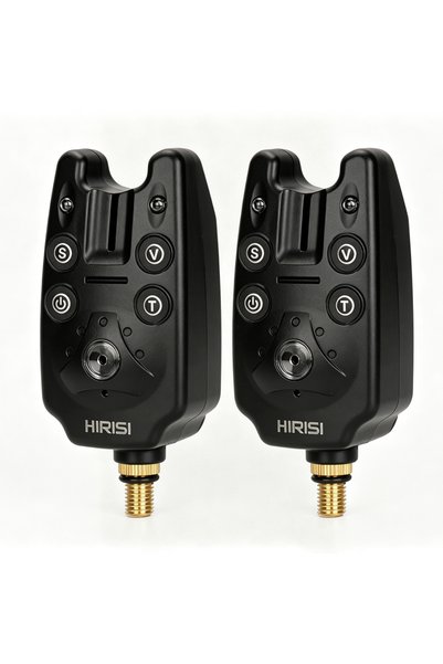 HIRISI 2Pcs B1101 Carp Bite Alarm High Sensitivity For Carp Fishing Tackle Eq...