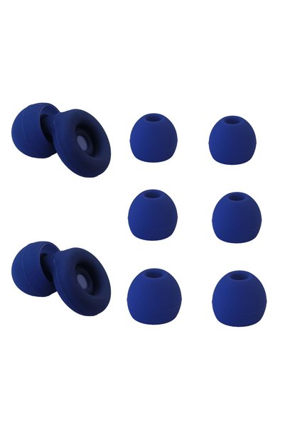 Choice DEEP BLUE Ultra-Comfort Earplugs - 3 Pairs of Replaceable Ear Tips in ...