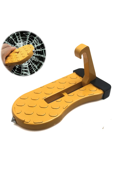 Choice Yellow-1pc 1pc Foldable Car Roof Rack Door Step Multifunction Universa...