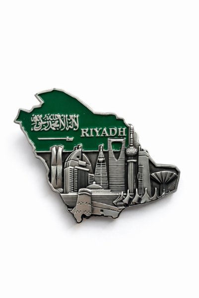 Other Magnetic map of riyadh | art and souvenir.