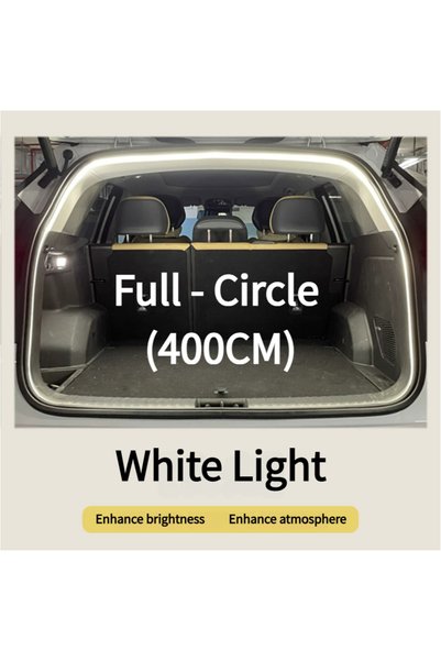 Choice White 400cm Car Trunk Ambient Light Strip for Suv Flexible PVC Automat...