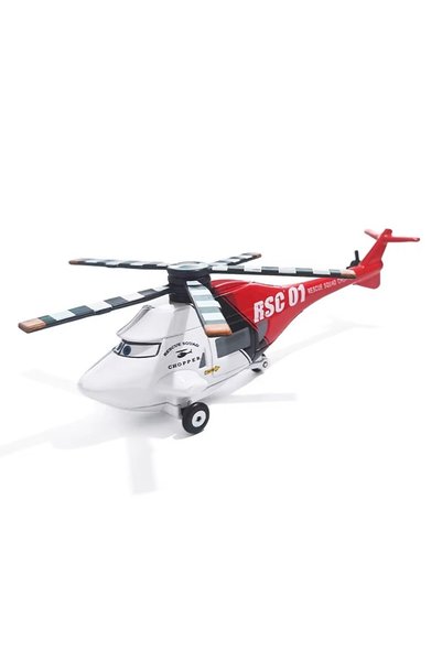 Choice 1 Pixar Cars Helicopter Model Toy 1/55 Metal Die Casting Anime Figure ...