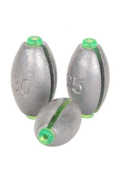 Choice 4g 10pcs Insert Fishing Lead Sinker 1-12g, Carp Fishing Leader Sinker ...